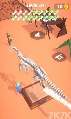 恐龙化石挖掘下载